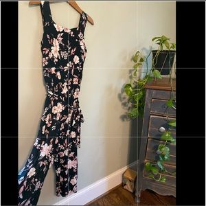Floral Jumpsuit